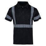Hi-Vis Reflective Polo Shirt for Men