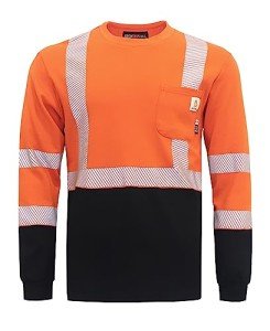 High Visibility Flame Resistant Safety Tee Shirt