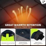 High Visibility Waterproof Safety Jacket for Men