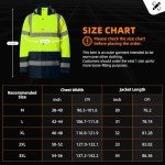 High Visibility Waterproof Safety Jacket for Men