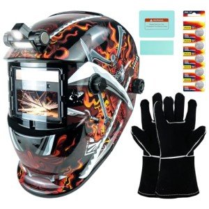 Auto Darkening Welding Helmet with True Color Lens