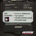 Jackson Safety Lightweight Auto Darkening Welding Helmet