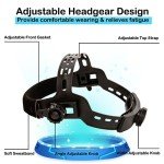 BESTCLUB Solar Auto Darkening Welding Helmet (Eagle)