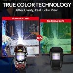 Auto Darkening Welding Helmet with True Color Lens