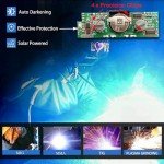 BESTCLUB Solar Auto Darkening Welding Helmet (Eagle)