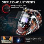 Auto Darkening Welding Helmet with True Color Lens