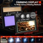 Auto Darkening Welding Helmet with True Color Lens