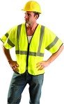 High Visibility Safety Vest, Class 3, Yellow