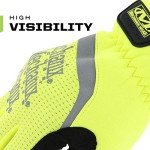 Hi-Viz FastFit Reflective Work Gloves - Large