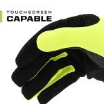 Hi-Viz FastFit Reflective Work Gloves - Large