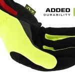Hi-Viz FastFit Reflective Work Gloves - Large