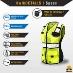 KwikSafety Women's High Visibility Safety Vest