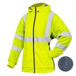 High Visibility Women's Reflective Safety Hoodie