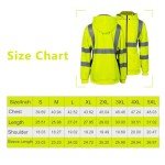 High Visibility Women's Reflective Safety Hoodie