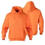 High Visibility Fleece Hoodie for Outdoor Safety