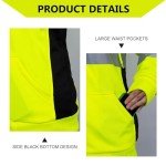 High Visibility Women's Reflective Safety Hoodie