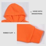 High Visibility Fleece Hoodie for Outdoor Safety