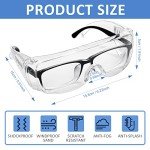Queekay Anti-Dust Safety Goggles for Eyewear