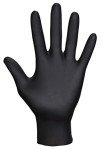 Raven SAS66518 Black Nitrile Safety Gloves, Large