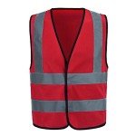 Red Safety Vest for Outdoor Use (XS-8XL)