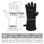 Heat-Resistant Welding Gloves for Safety and Comfort