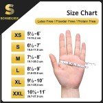 Black Nitrile Exam Gloves, Large, Box of 100