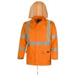 High Visibility Waterproof Rain Jacket and Pants Set