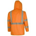 High Visibility Waterproof Rain Jacket and Pants Set