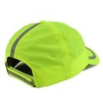 High Visibility Reflective Safety Baseball Cap - Yellow