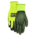 Midwest MAX Grip Hi-Vis Gloves - 3 Pack