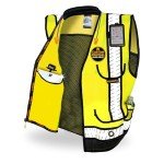 High Visibility Safety Vest with Cushion Collar