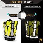 High Visibility Safety Vest with Cushion Collar