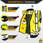 High Visibility Safety Vest with Cushion Collar