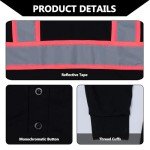 Women's Reflective Safety Polo Shirts - High Visibility
