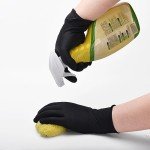 Black Nitrile Exam Gloves, Large, Box of 100