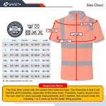 Hi-Vis Polo Shirts for Work - 3 Pack