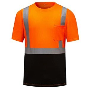 High Visibility Quick Dry Safety T-Shirt, 3XL