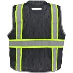 High-Visibility Surveyor Safety Vest with Pockets