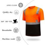High Visibility Quick Dry Safety T-Shirt, 3XL
