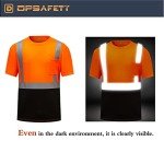 High Visibility Quick Dry Safety T-Shirt, 3XL