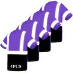 Hi Vis Reflective Short Sleeve Safety Shirt - Purple