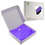 Hi Vis Reflective Short Sleeve Safety Shirt - Purple