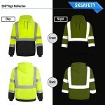 High Visibility Reflective Hoodie for Men