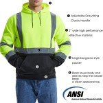 High Visibility Reflective Hoodie for Men