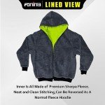 Men's High Visibility ANSI Class 3 Safety Hoodie