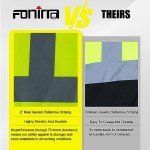 Men's High Visibility ANSI Class 3 Safety Hoodie