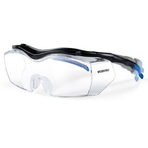 WORKPRO Adjustable Safety Glasses with Anti-Fog Coating