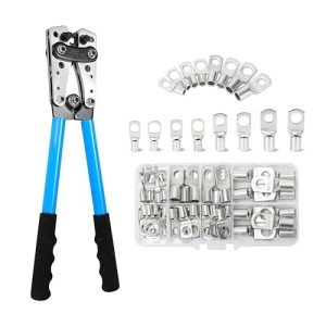 Heavy Duty Cable Lug Crimping Tool Set