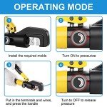 TEENO 10T Hydraulic Cable Lug Crimping Tool