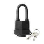 Waterproof Keyed Alike Heavy Duty Padlocks - 6 Pack